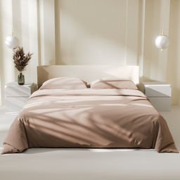 Постельное бельё LoveLife дуэт Gold sand 150х215 см-2 шт, 225х240 см, 50х703 см-2 шт, микрофибра 85 гр
