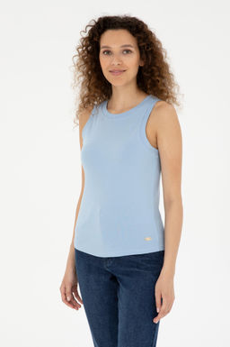 Kad_n A__k Mavi Basic Ti__rt