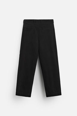 TEXTURED TROUSERS WITH BELT - Zara фото 7