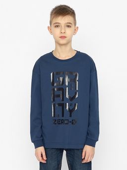 CRB wear/CSJB 63476-41-355 Джемпер для мальчика,темно-синий/Ex.Cherubino