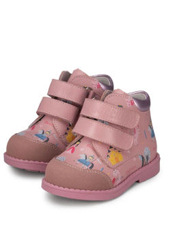 BO-208(57) Ботинки цвет розовый замок - Bottilini фото 3