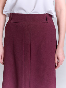 Юбка из костюмной ткани с добавлением шерсти