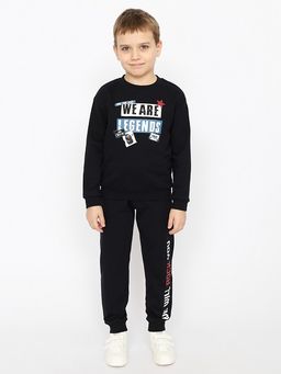 CRB wear/CWKB 63265-22-330 Джемпер для мальчика,черный/Ex.Cherubino