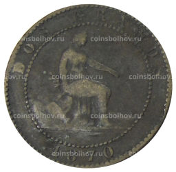 2 сентимо 1870 года Испания