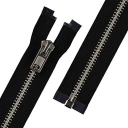 Молния Металл никель ZIP 8N однозамковая 80 см Тип 8 10 шт разъёмная Gamma