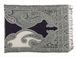 Палантин (шерсть100%)в ассортименте № Тк700/57 - Ганг фото 2