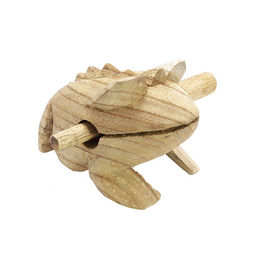 Лягушка поющая из дерева h-8см L-14см большая Лягушка поющая из дерева h-8см L-14см большая