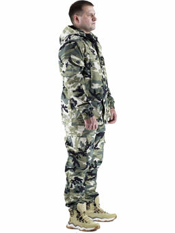 Утепленный демисезонный костюм Forest trail Nappa для активного отдыха (горка на флисе) - Rax фото 4