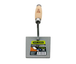 Кельма отделочника (прямоугольник), пор.покраска, УСИЛЕННАЯ дер.ручка, 280х100мм 02-14-113