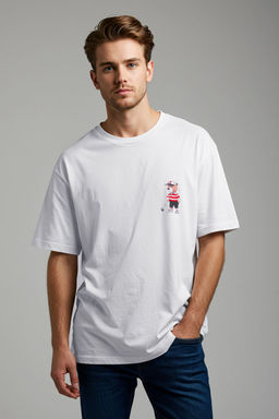 TRENDYOL MAN Siyah Unisex Regular/Normal Kesim Ay?c?k Bask?l? %100 Pamuklu T-Shirt TMNSS25TS00161 - Trendyolmilla фото 16