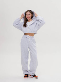 ФУТЕР 3х нитка ПЕТЛЯ Костюм спортивный женский - Knitka wear фото 2