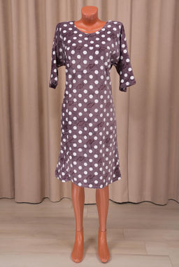 Туника велюровая (01019, коричневый)