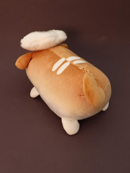 Мягкая игрушка "Dog fried egg", mix, 20 см