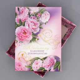 Коробка подарочная складная, упаковка, Любимый классный руководитель, 21 х 15 х 7 см