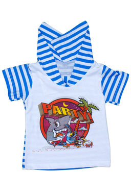 Футболка для мальчика в морском стиле - Almond фото 2