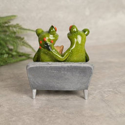 Фигурка Лягушка с собакой 12 см / YX29016 /уп 12/ - Галеонтрейд фото 3