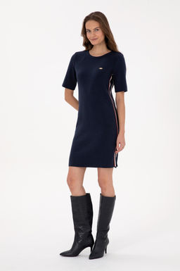 Kad_n Lacivert Triko Elbise - U.s. polo assn фото 3