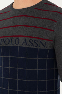 Мужской темно-синий свитер Неожиданная скидка в корзине - U.s. polo assn фото 14