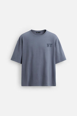 FADED T-SHIRT WITH SLOGANS - Zara фото 7