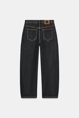 ZW COLLECTION ANKLE BALLOON MID-WAIST JEANS - Zara фото 7