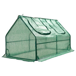 UGH-S30 L120 GREEN/GREEN Парник уличный, 120x60x60см. Металлическая труба в ПВХ, цвет зеленый. Тент из армированного полиэтилена 135г/м2, цвет сетки зеленый. TM ФитоЛето - Volpe фото 4