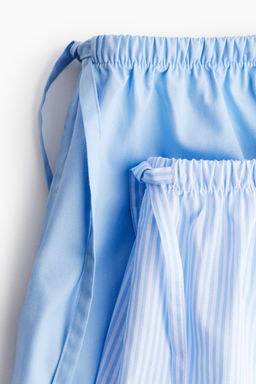 Pack de 2 pantalones cortos de pijama en popelina - H&m фото 7