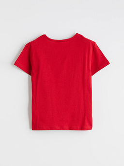 Bisiklet Yaka Atat?rk Bask?l? K?z ?ocuk Ti??rt