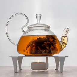 Подставка для подогрева пищи (мармит) металлическая д18,6см, h4,6см, полимерная покраска, белый (Россия) - Домашняя мода фото 6