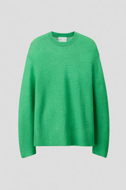 Jersey en punto de mezcla de lana Loose Fit