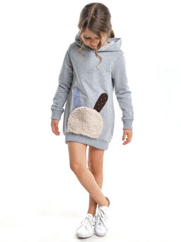 Платье UD 6875 серый