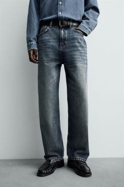STRAIGHT ANKLE FIT JEANS - Zara фото 5