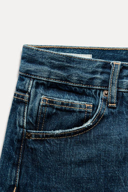 TRF MID-WAIST CROSSOVER BAGGY JEANS - Zara фото 9