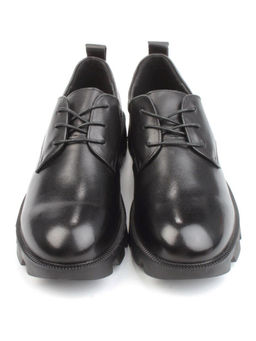 03-DYL101-1 BLACK Полуботинки женские (натуральная кожа)