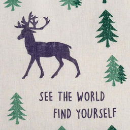 Фартук Доляна Елочки 60*672 см, 100% п/э  фото 3