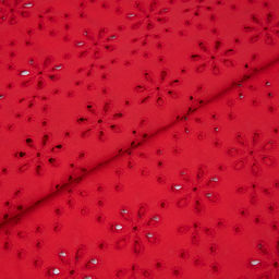 Ткань YFAS-3670 Шитье(Прошва) 285 г/кв.м 140 см 70% хлопок, 30% полиэстер