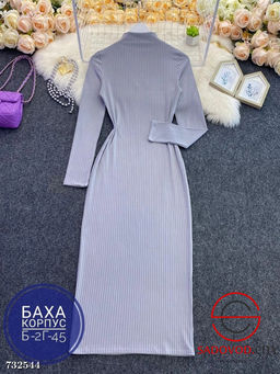 Женское длинное платье лапша