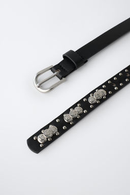 CINTUR?N TACHAS / Negro