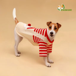 Футболка для животных Santa, S (ДС 25, ОГ 35 см) - Simaland фото 2