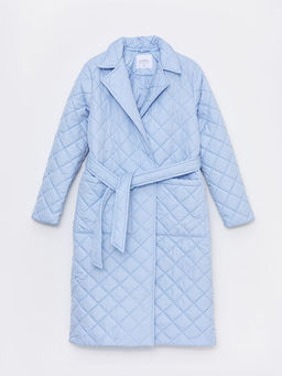 Ceket Yaka Kapitone Kad?n ?i?me Mont