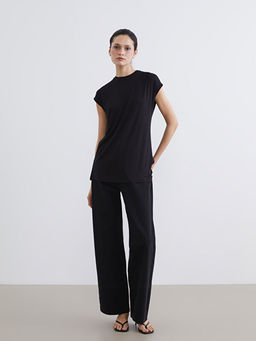 Bisiklet Yaka Kad?n Tunik