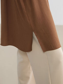 F?rf?rl? Hakim Yaka Kad?n G?mlek Tunik