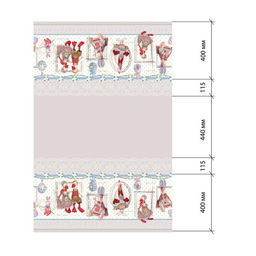 Скатерть Этель Пасхальные Тильды 180х147 см, 100% хл, саржа 190 гр/м2  фото 23