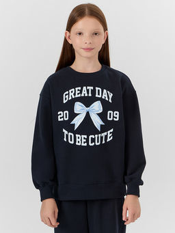 Комплект для девочек синий - Mark formelle фото 3