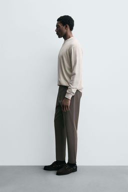 PANTAL?N SLIM FIT CONFORT / Marr?n / Topo - Zara фото 4