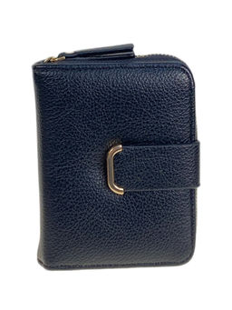 Женское портмоне из искусственной кожи, цвет черный