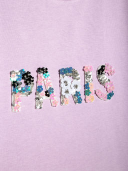 CONTE Ультракомфортное платье А-силуэта с аппликацией LPL 898 pastel lilac - Conte elegant фото 7