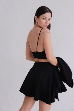 11341 Мини-юбка чёрная - Martichelli фото 17