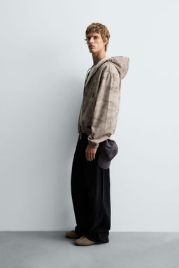 WASHED HOODED JACKET - Zara фото 4