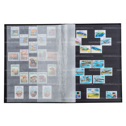 Альбом для марок на 16 страниц Einsteckbuch BASIC S16 Синий LEUCHTTURM 335982