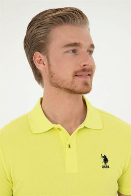 U. S. Polo Assn / Мужская базовая футболка фисташкового цвета - U.s. polo assn фото 2
